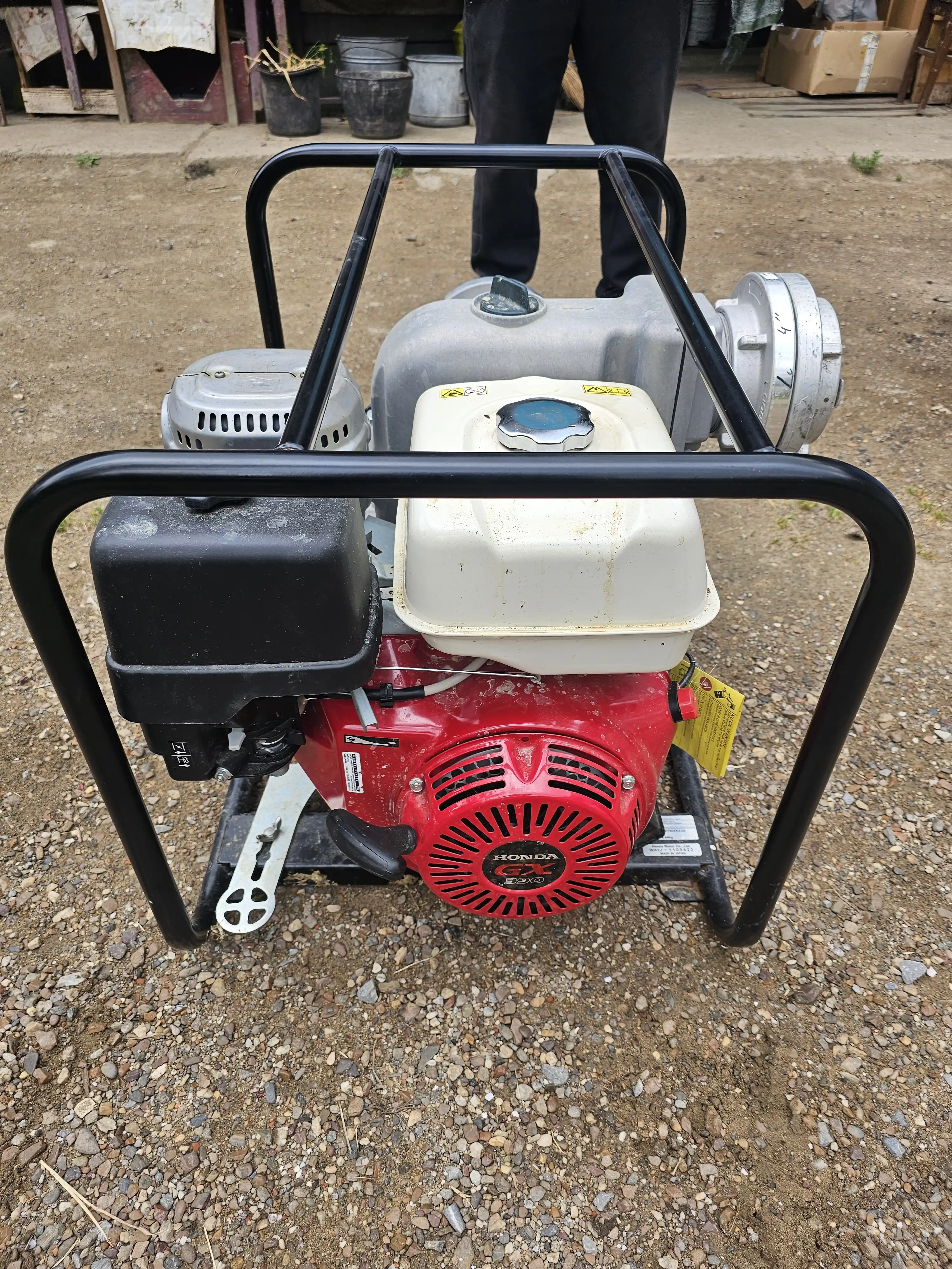 Honda GX motor na pumpu Honda WT40X