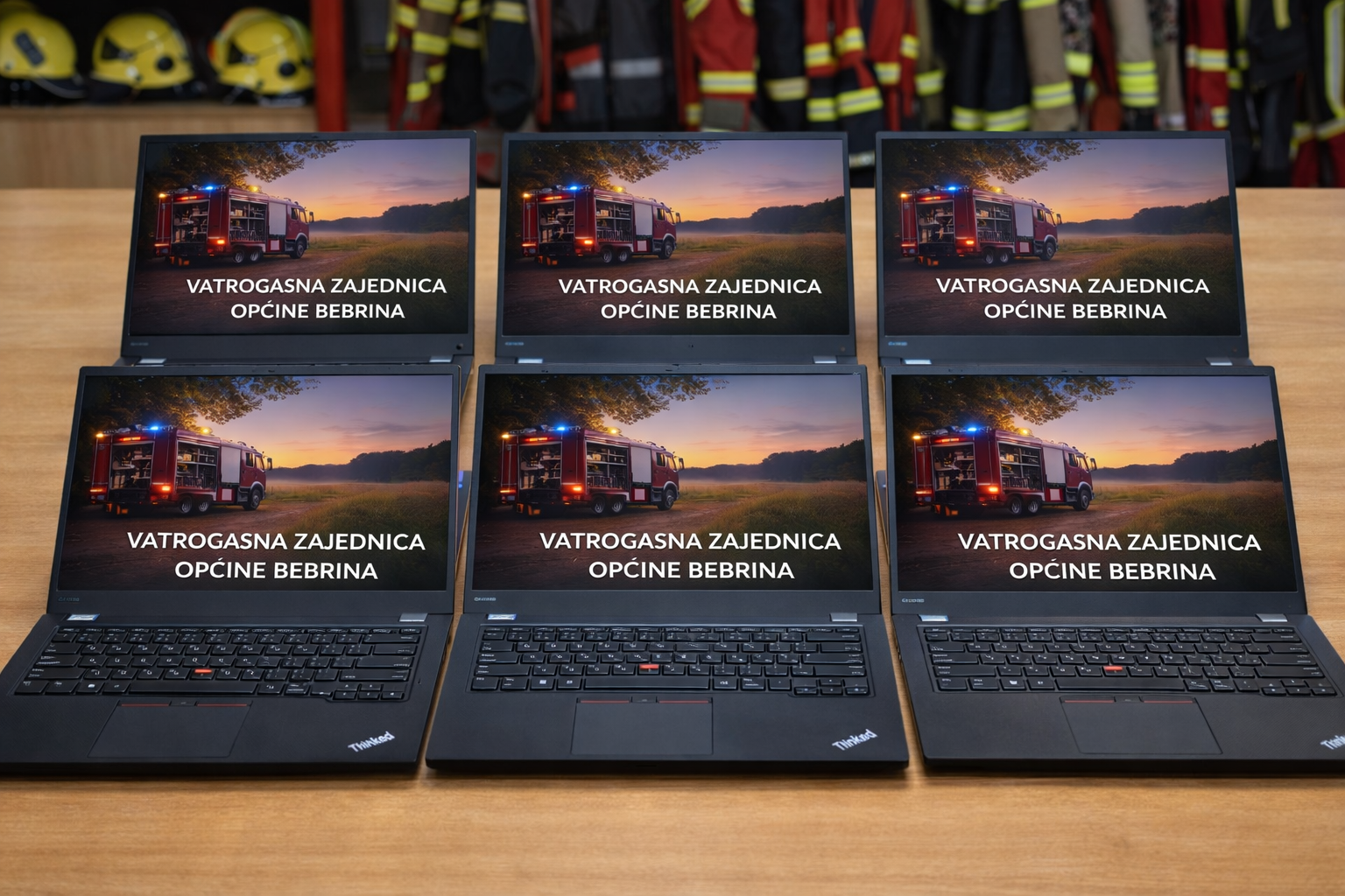 Zahvala PBZ-u na donaciji prijenosnih računala